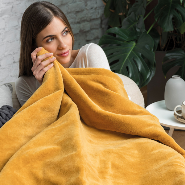 Soren heated throw sale